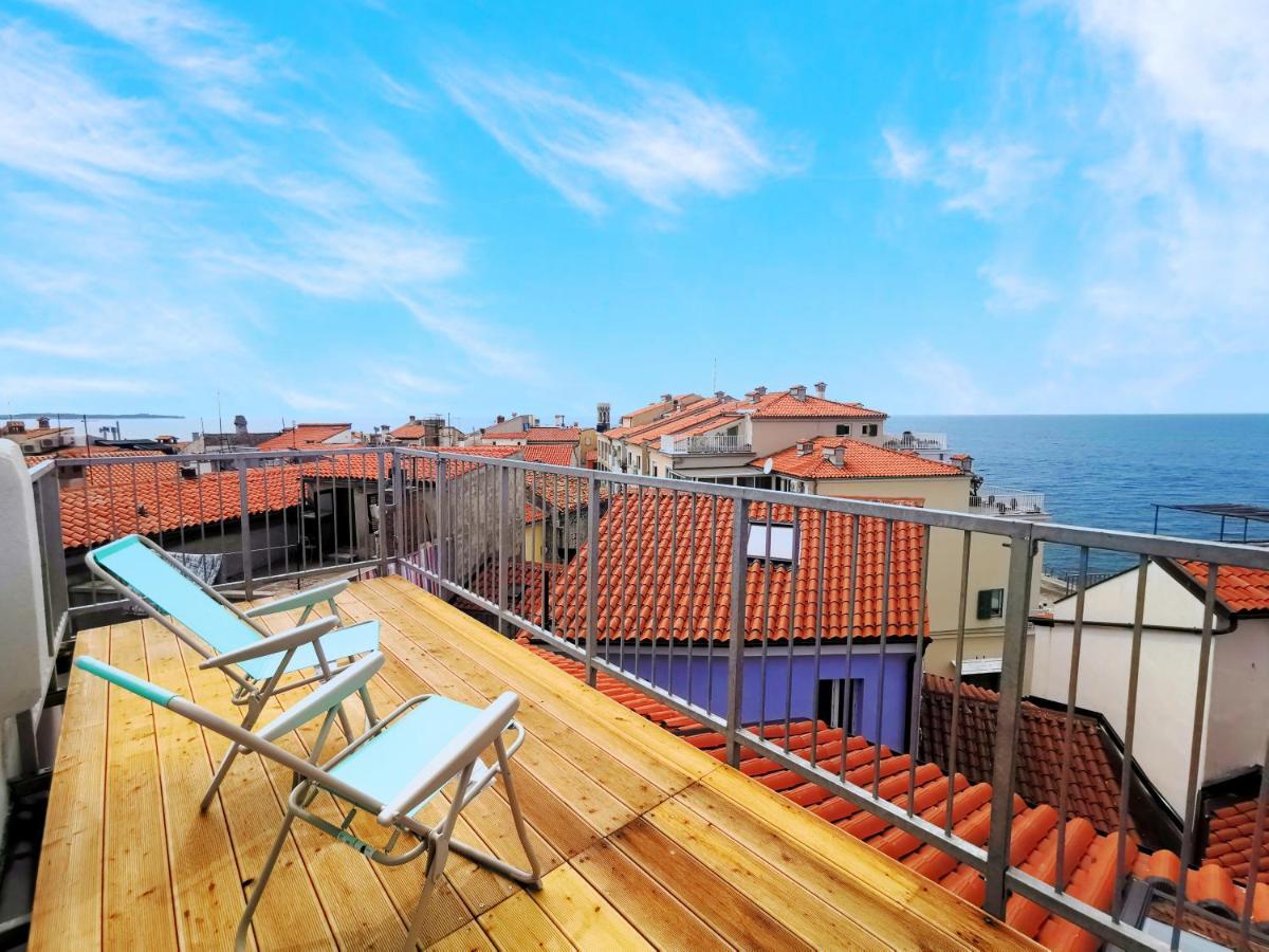Ribiska Hisa - Old Piran Fisherman'S House Bagian luar foto